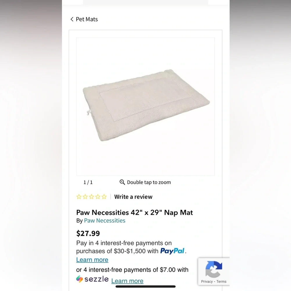 Brand new dog bed